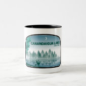 カナンダイグアレイクニューヨークディアー ツートーンマグカップ (中央)