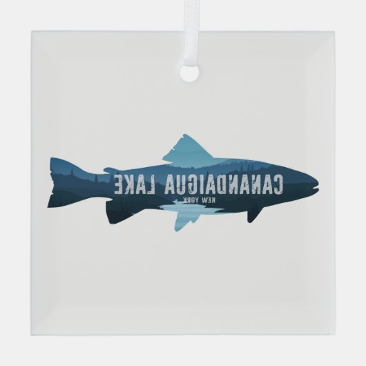 カナンダイグアレイクニューヨーク魚 ガラスオーナメント (裏面)