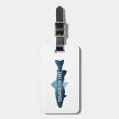 カナンダイグアレイクニューヨーク魚 ラゲッジタグ (正面縦)