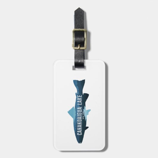 カナンダイグアレイクニューヨーク魚 ラゲッジタグ (正面縦)