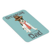 カナンドッグパパ磁石 マグネット (右側)