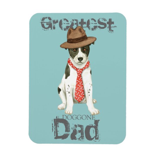 カナンドッグパパ磁石 マグネット (縦)