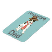 カナンドッグパパ磁石 マグネット (左側)