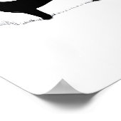 カナンドッグ – ハロウィンムーンシルエットクラシックT-S ポスター (角)