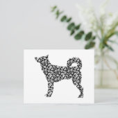 カナン犬 ポストカード (スタンド正面)