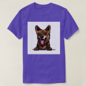 カナン犬 Tシャツ (デザイン正面)