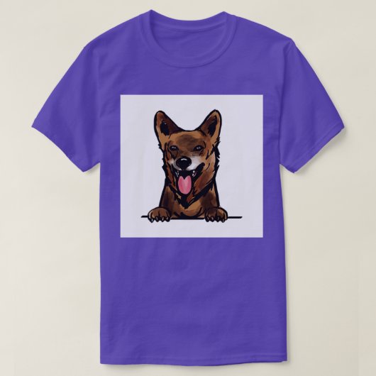 カナン犬 Tシャツ (デザイン正面)