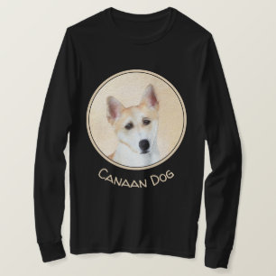 カナン絵画ドッグ – かわいいオリジナルドッグアート Tシャツ