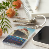 カナード海ライナーアクイタニアキーリング キーホルダー (正面右)