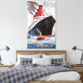 カナード海ライナーアクイタニア キャンバスプリント (インサイチュ (寝室))