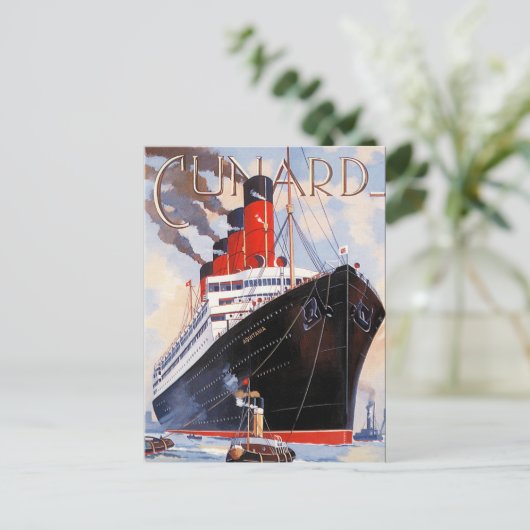 カナード海ライナーアクイタニア ポストカード (スタンド正面)