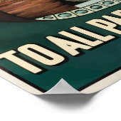 カナード線 – ヴィンテージ旅行ポスター ポスター (角)