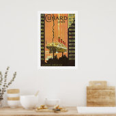 カナード・ヨーロッパ・アメリカ ポスター (キッチン)