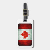 カナ動揺してダ国旗 ラゲッジタグ (正面縦)