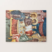 カナ正教会のキリスト教徒アイコンでの結婚 ジグソーパズル (横)