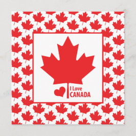 カナ祝ダ·デーにピクニックかBBQをお持ちのカナダ！ 招待状