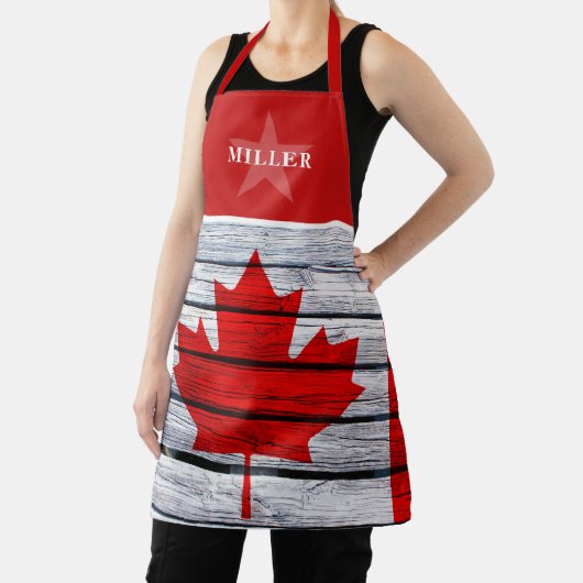 カナ素朴ダのフラグと星のファミリ名 エプロン (インサイチュ)