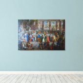 カナ結婚にある キャンバスプリント (インサイチュ (ウッドフロア))