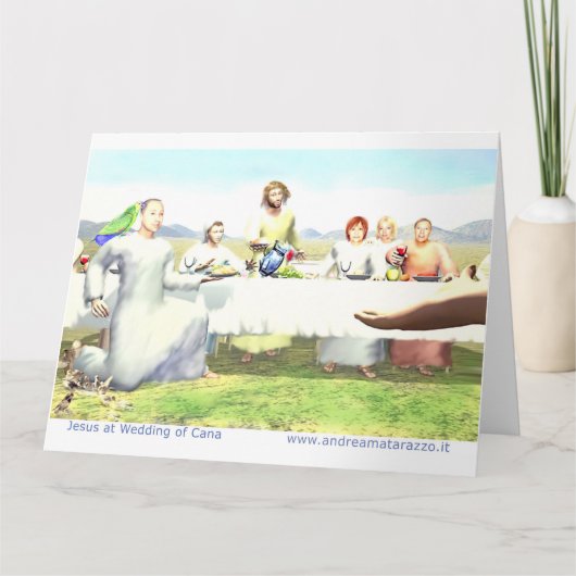 カナ結婚のイエス カード (正面)