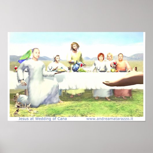 カナ結婚のイエス ポスター (正面)