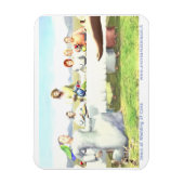 カナ結婚のイエス マグネット (縦)