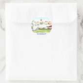 カナ結婚のイエス ラウンドシール (バッグ)