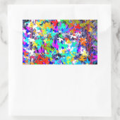 カナ誇りを持ったダカエデ 長方形シール (バッグ)