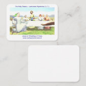 カナ・結婚ホリーのイエス プレイスカード (正面/裏面)