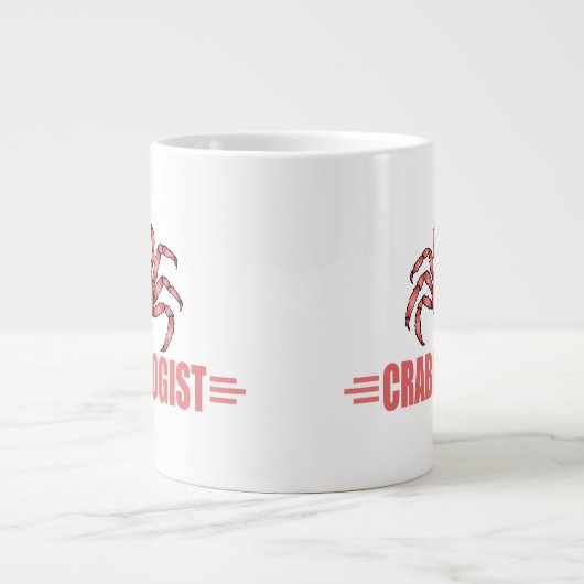 カニおもしろい恋人 ジャンボコーヒーマグカップ (正面)