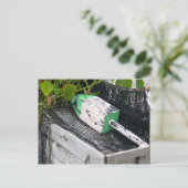 カニかご浮き ポストカード (スタンド正面)