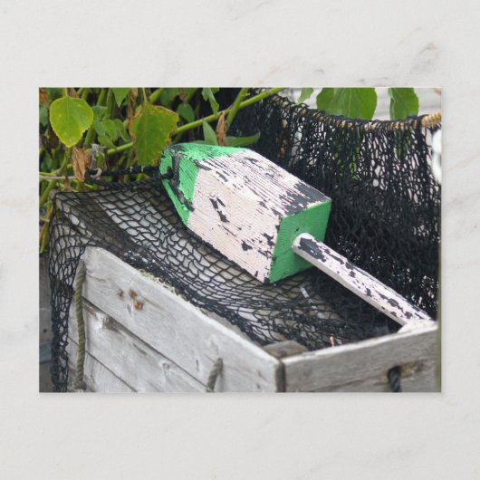 カニかご浮き ポストカード (正面)