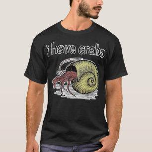 『カニがいる』 Tシャツ