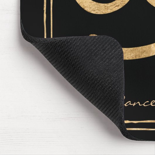 カニが様式占星術を打ち上げた金ゴールドを癌 マウスパッド (コーナー)