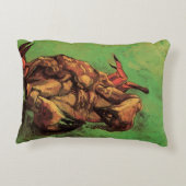 カニが背中に現れるヴィンセント・ヴァン・ゴッホ アクセントクッション (裏面)