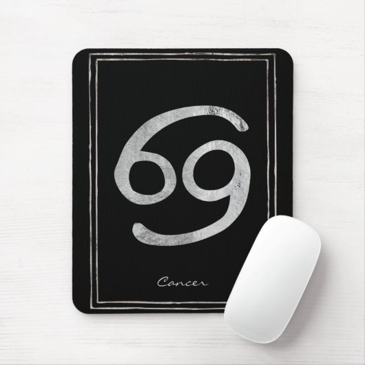 カニが銀の様式占星術を打ち砕く マウスパッド (マウス)