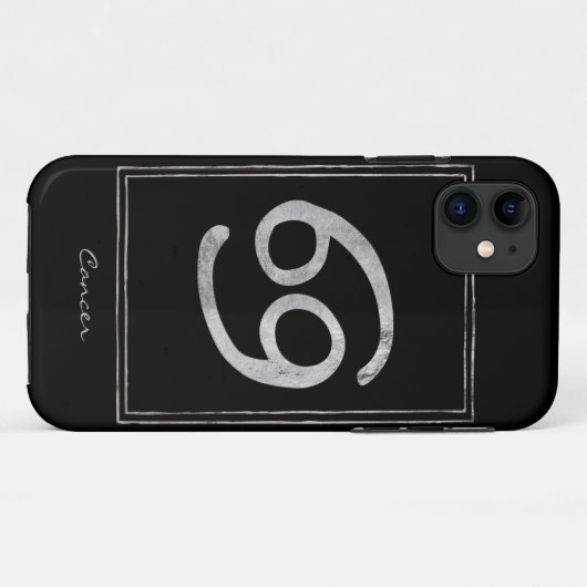 カニが銀の誕生日を打った〔占星術の〕十二宮図 Case-Mate iPhoneケース (裏面(横))