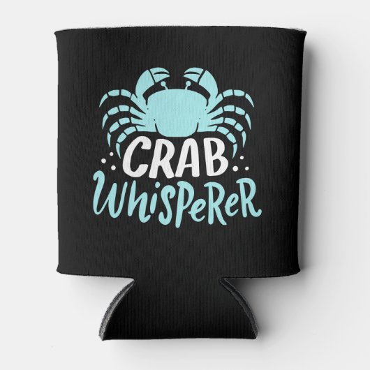 カニささやく人 缶クーラー (正面)