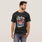 カニって最高!海の幸だもんね フィッシャーマン Tシャツ (正面フル)
