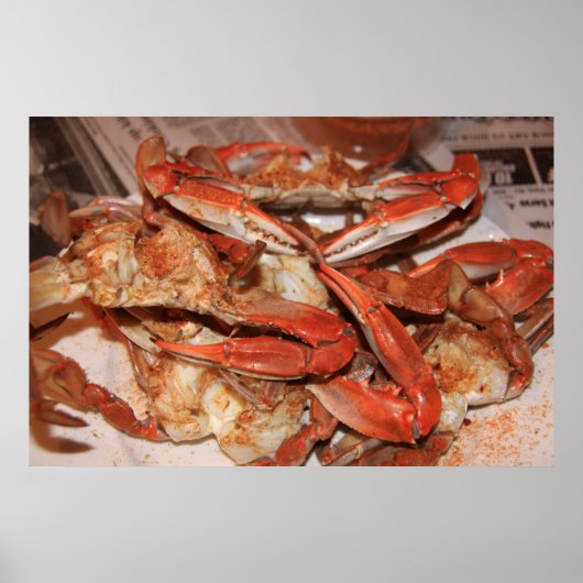 カニと新聞 ポスター (正面)