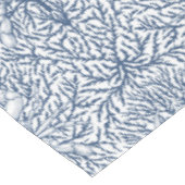 カニと海の雑草、白とナビの沿岸の夏 テーブルクロス (アングル)