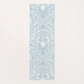 カニと海の雑草、白とリグの沿岸の夏 ヨガマット (裏面)