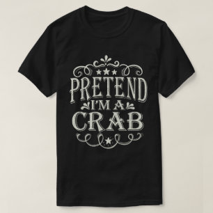 カニになりきりハロウィン仮装 簡単 Tシャツ