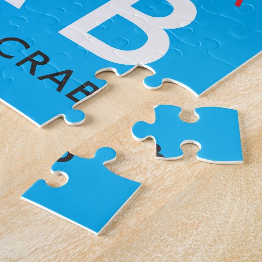 カニになれないかぎり自分でいなさい ジグソーパズル (側面)