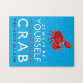 カニになれないかぎり自分でいなさい ジグソーパズル (横)