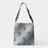 カニに癌を負わせる クロスボディバッグ (裏面)