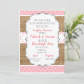 カニのカップル シャワー 招待状 (スタンド正面)