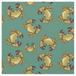 カニのカニのカニ ファブリック