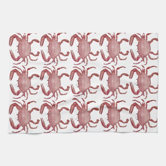 カニのキッチンタオル キッチンタオル (横)