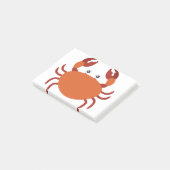 カニのキャラクター ポストイット (アングル)