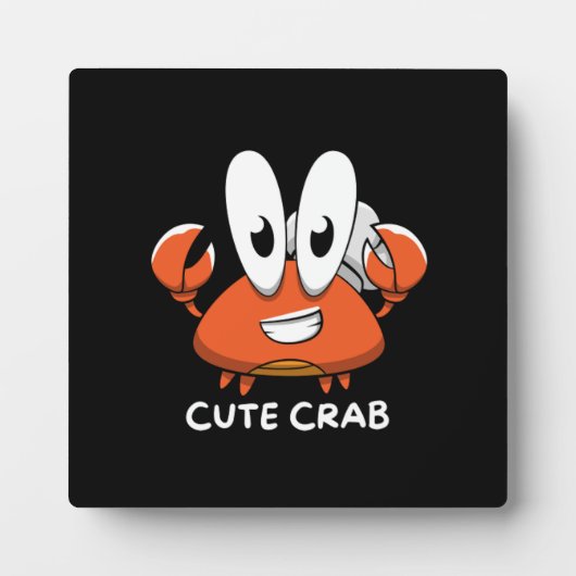 カニのキュート フォトプラーク (正面)